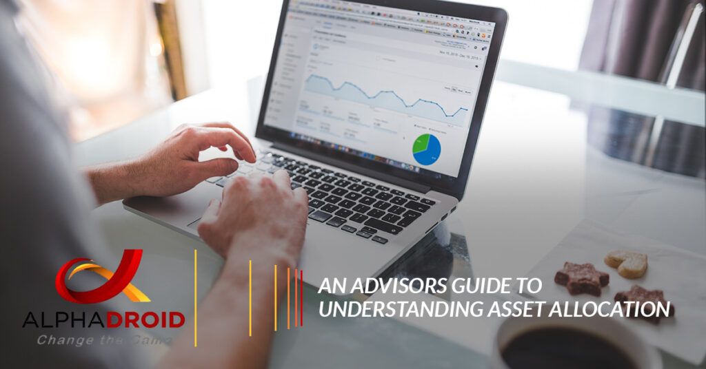 man on laptop looking at charts